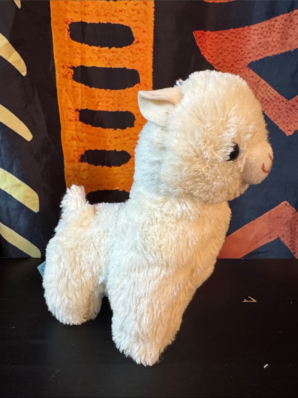 Plush White Alpaca Stuffed Animal Toy - Brand Unknown - Picture 2 of 6